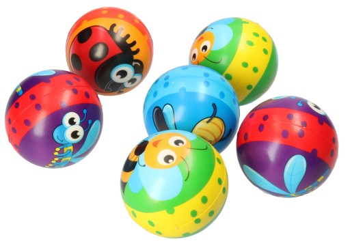 PENOVÁ GUĽA VESELÉ ZVIERATKÁ 10cm 4120