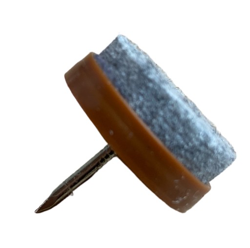 Plstená vložka na nábytok podložka na stoličky, nábytkový klzák 24mm, 10 kusov