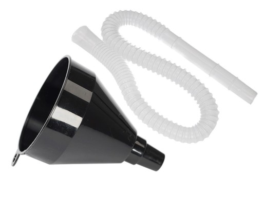 Lievik s flexibilnou hadicou 530 mm, misa 80 mm