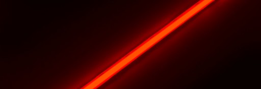 COB 480LED pásik LED 1m 12V Neon Line Červený
