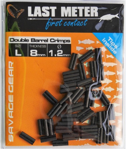 Savage Gear Double Barrel L 8mm 1,2mm 50ks