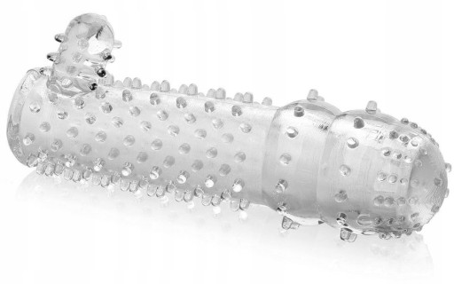 VEĽKÝ GÉLOVÝ STIMULAČNÝ KRYT NA PENIS