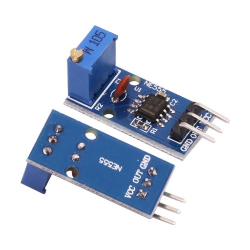 Modul NE555 - generátor nastaviteľnej frekvencie 5V až 12V