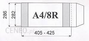 OBAL A4/8R výška 282mm D&D