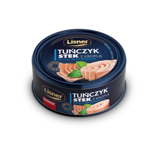 Steak z tuniaka s kvapkou vlastnej omáčky 120g Lisner