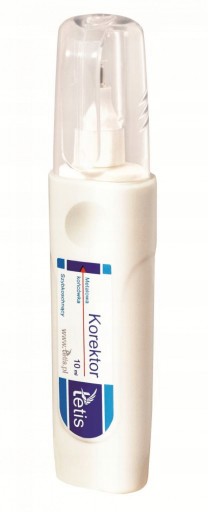 ŠKOLSKÉ OPRAVNÉ PERO BIELE TEKUTÉ KOREKČNÉ PERO 10ML