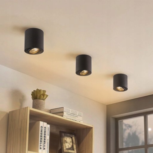 POVRCHOVÁ HALOGÉNOVÁ GU10 LED TRUBICA POHYBLIVÉ SVETLO