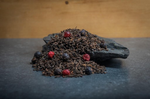 Pu-ERH lahodný čaj z červených ríbezlí 50g