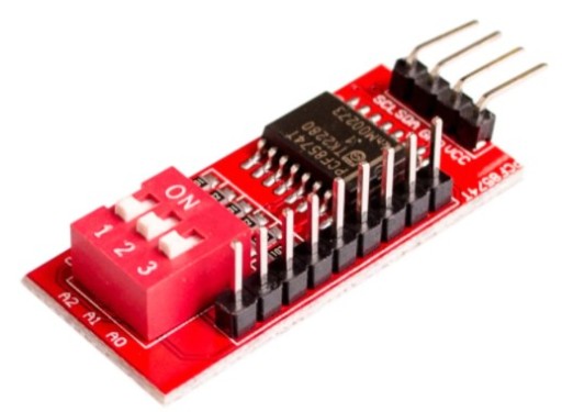 PCF8574 8-BIT I2C expandér modul
