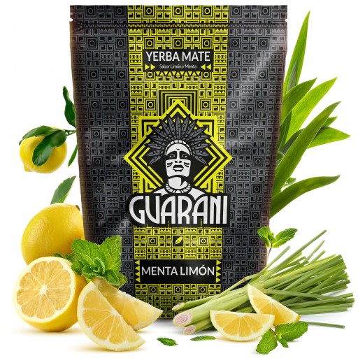 Yerba Mate Guarani Menta Limon 0,5kg Mäta 500g