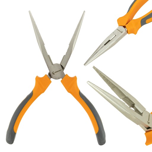 Predĺžené rovné kliešte, kliešte CrV 8” 205 mm