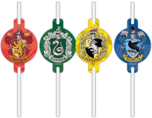 HARRY POTTER HOGWARTS NARODENINOVÉ PAPIEROVÉ SLAMKY 4KS