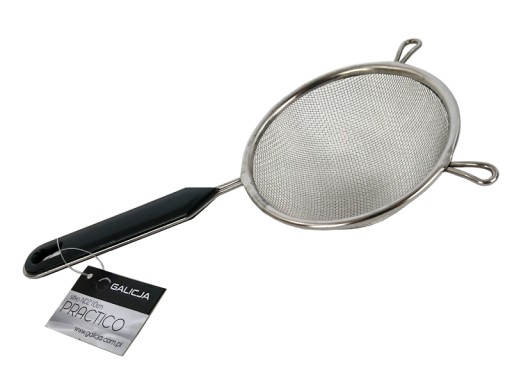 Nerezové sitko, 10 cm, antracit