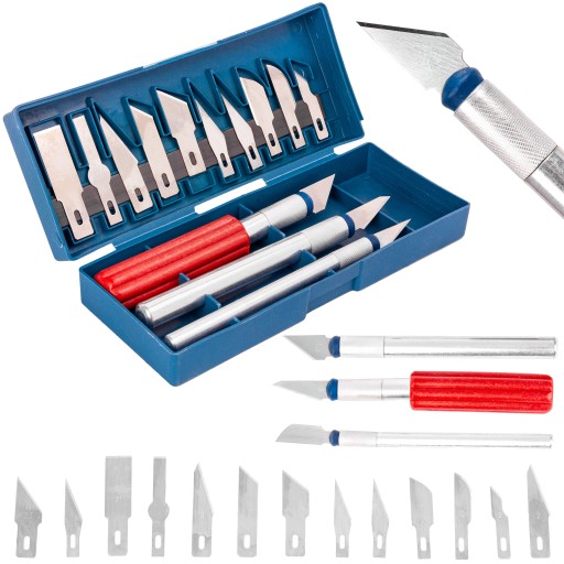 SCALPEL SADA MODELOVACÍCH NOŽOV SCALPEL 13 ks