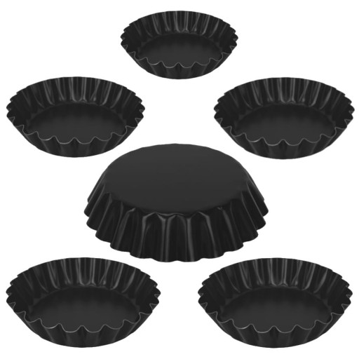 Formičky na tartaletky 11cm mini formičky na tortičky 6 ks.