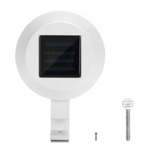 SOLAR lampa pre Gutter, Plot 3 x JASNÁ LED GRUNDIG