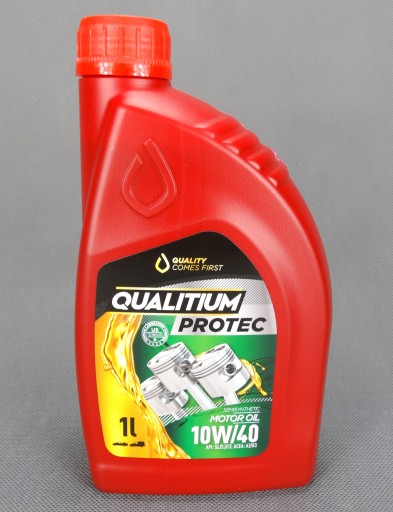 POLOSYNTETICKÝ OLEJ QUALITIUM PROTEC 10W40 A3B3 1L