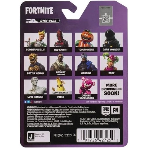 FORTNITE LEGENDÁRNE JAZVÉRY MIKRO SÉRIE ORIGINÁL MOŽNÝ NULOVÝ OBRÁZOK