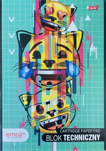 Technický blok A4 10k St.Majewski emoji
