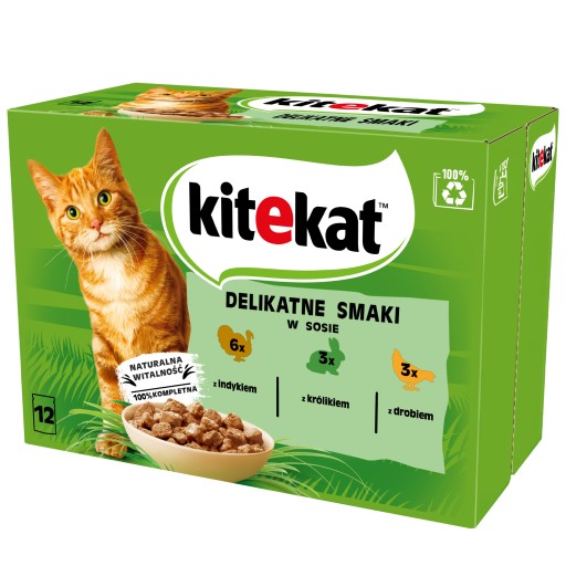 KITEKAT DELIKÁTNE PRÍCHUTINY 12x 85g