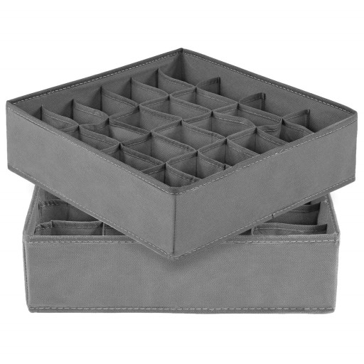 ORGANIZÁTOR NA ZÁSUVKY, SKRIŇKY NA PRÁDLO, PONOŽKY, SADA PRANÍ, 2 kusy, VLOŽKA