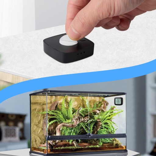 Teplomer Vlhkomer TERÁRIUM Indoor MAGNETIC + KOMPAKTNÁ BATÉRIA