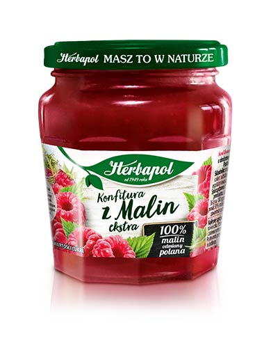 HERBAPOL MALINOVÝ DŽEM EXTRA 240G..