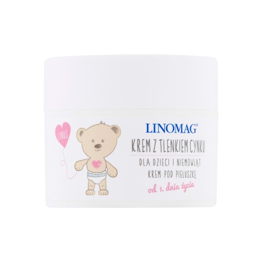 Linomag Krém s oxidom zinočnatým pod plienkou 50ML o