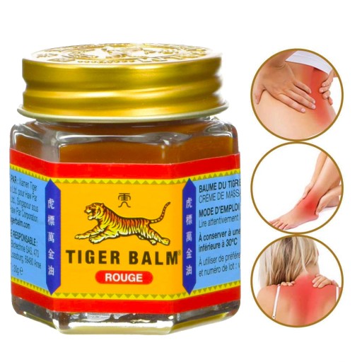 TIGERIA ORIGINAL RED hrejivá masť na chrbát 21ml
