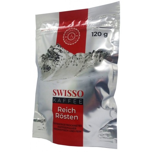 Swisso Kaffe instantná káva 120g
