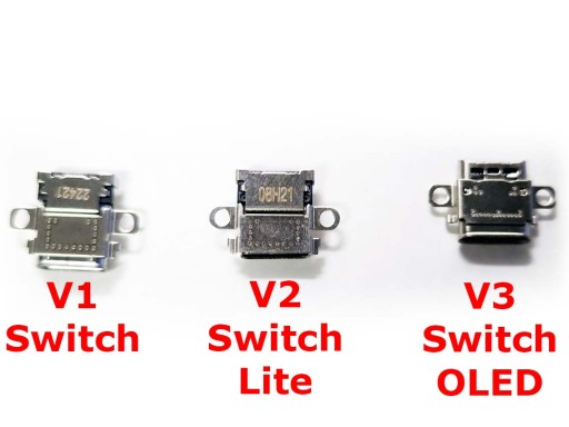 V3 USB C USB-C OLED nabíjací port Nintendo Switch
