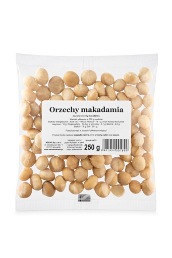 MAKADAMIOVÉ ORECHY MAKADAMIA 250 G VEĽKÉ ZDRAVÉ PRÍRODNÉ VYSOKÁ KVALITA