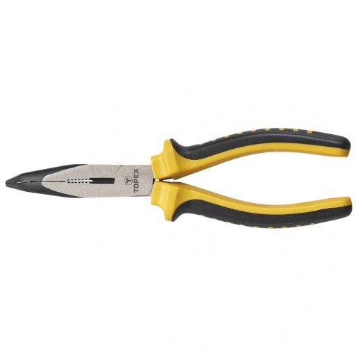 Predĺžené ohnuté kliešte 160 mm