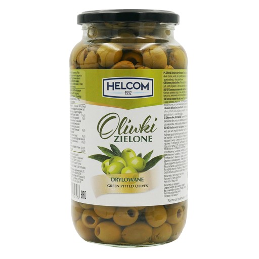 ZELENÉ OLIVY kôstkované šaláty 935ml