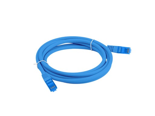 RJ45 LAN Ethernet kábel cat.6A SFTP LSZH 2M modrý