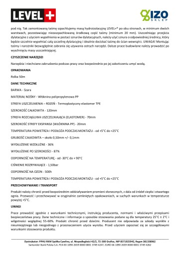 Vodotesná páska 5mb Tesnenie G01