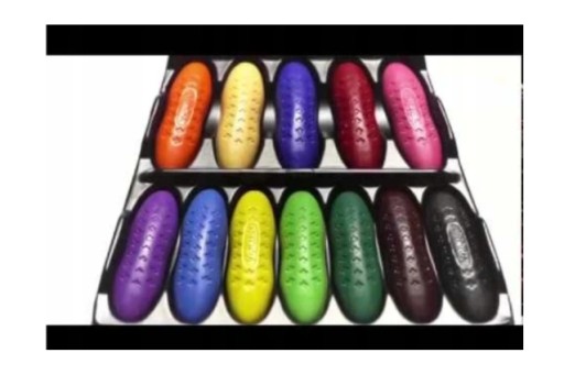 Arašidové pastelky 12 farieb