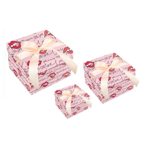Darčeková krabička na valentínske darčeky, 22 cm