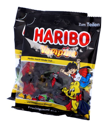 HARIBO Ovocné želé sladké drievko Vamps 175g DE