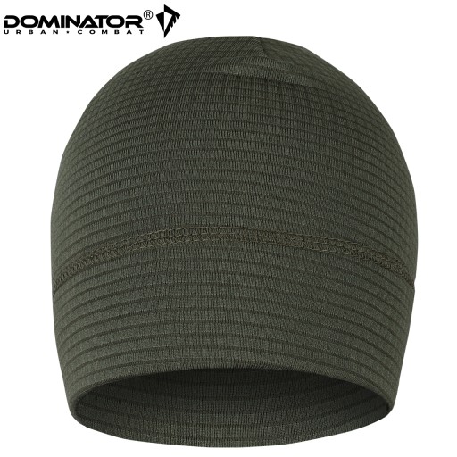 Termoaktívna športová šiltovka DOMINATOR QUICK DRY CAP Priedušná OLIVOVÁ