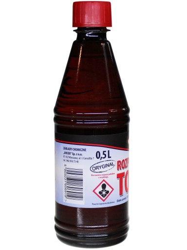 TOLUÉN RIEDIDLO ROZPÚŠŤADLO TOLUÉN 0,5 l