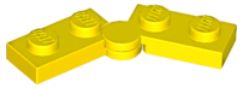 LEGO TANIEK ZÁPLU 1X2 ŽLTÉ ČÍSLO 2429c01