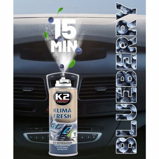 BLU EBERRY DEZINFEKČNÝ PROSTRIEDOK NA KLIMATIZÁCIU 150ML