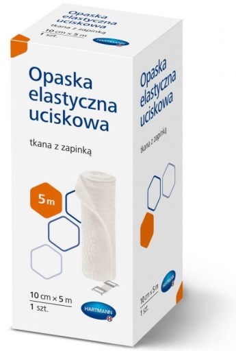 Elastické škrtidlo so sponou HARTMANN, 10 cm x 5 metrov