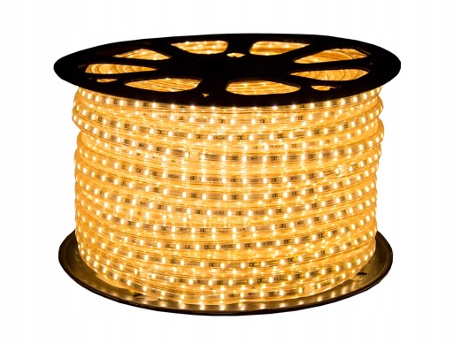 LED pásik 230V 12W/M Vodotesné vonkajšie FARBY