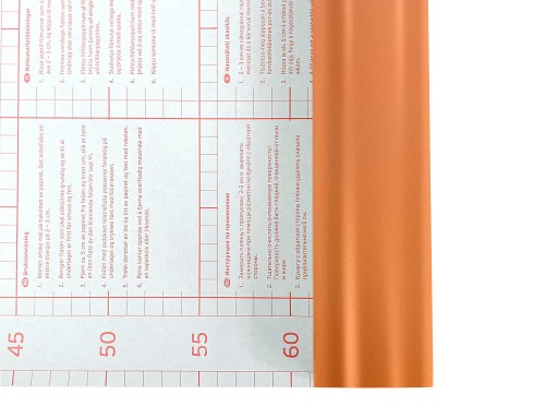 Nábytková dyha Farba Oranžová Matná úprava