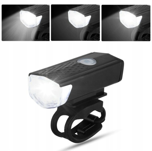 LED LAMPA NA BICYKEL USB PREDNÉ SVETLO NA BICYKEL