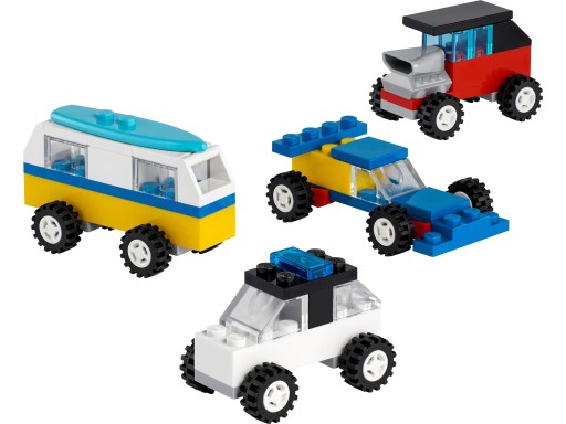 SET LEGO CLASSIC CLASSIC LITTLE STAVITEĽA AUTOMOBILOV