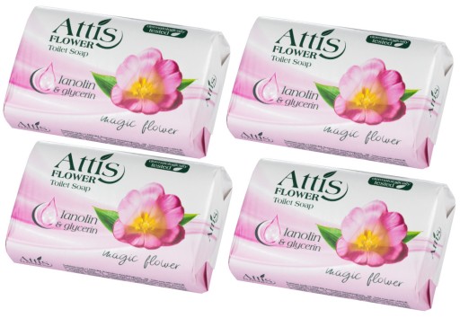 ATTIS mydlo mydlo 100g FLORAL krém x10