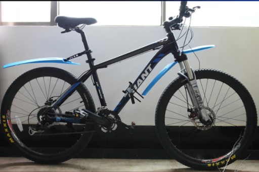 SET BLATNÍKOV NA BICYKEL SET PREDNÉ ZADNÉ MTB VENTILÁTORY 26-29 ČERVENÁ 2
